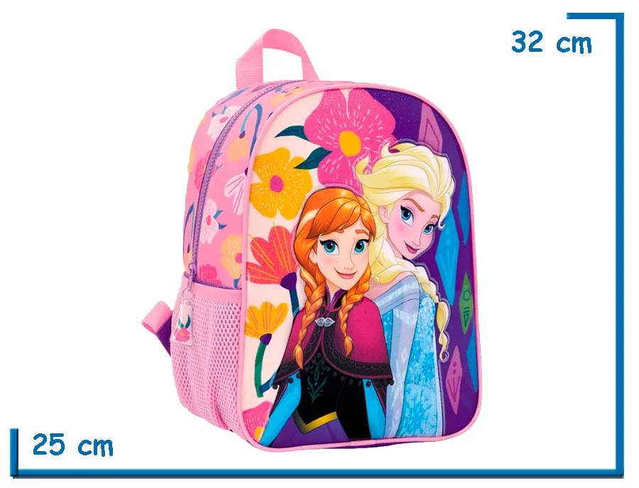 MOCHILA ESPALDA 12" FROZEN ROSA ARENDELLE ROYALTY (WA11778R)