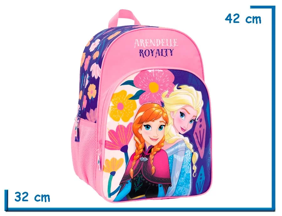 MOCHILA ESPALDA 16" FROZEN VIOLETA ARENDELLE ROYALTY