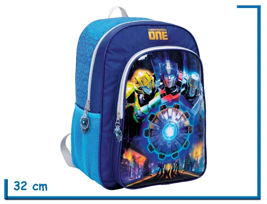 MOCHILA ESPALDA 16" TRANSFORMERS CELESTE ONE