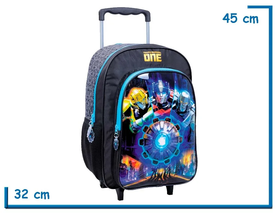 MOCHILA CARRO 16" TRANSFORMERS NEGRA ONE