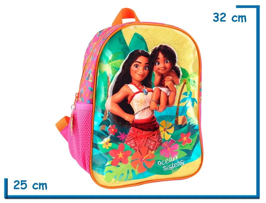 MOCHILA ESPALDA 12" MOANA ROSA OCEAN SISTERS