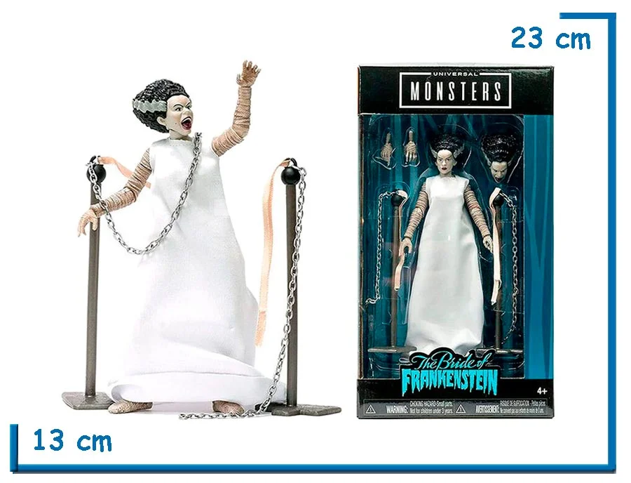 JADA THE BRIDE OF FRANKENSTEIN UNIVERSAL MONSTERS 6"
