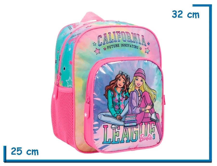 MOCHILA ESPALDA 12'' BARBIE ROSA CALIFORNIA (WA11650R)