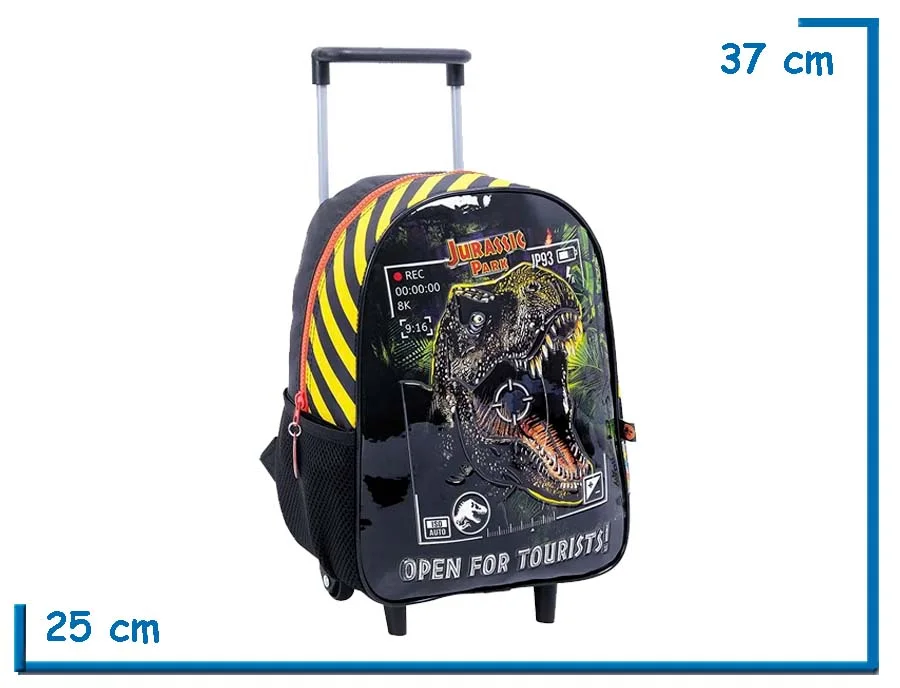 MOCHILA CARRO 12" JURASSIC WORLD CAMARA (WA77108)