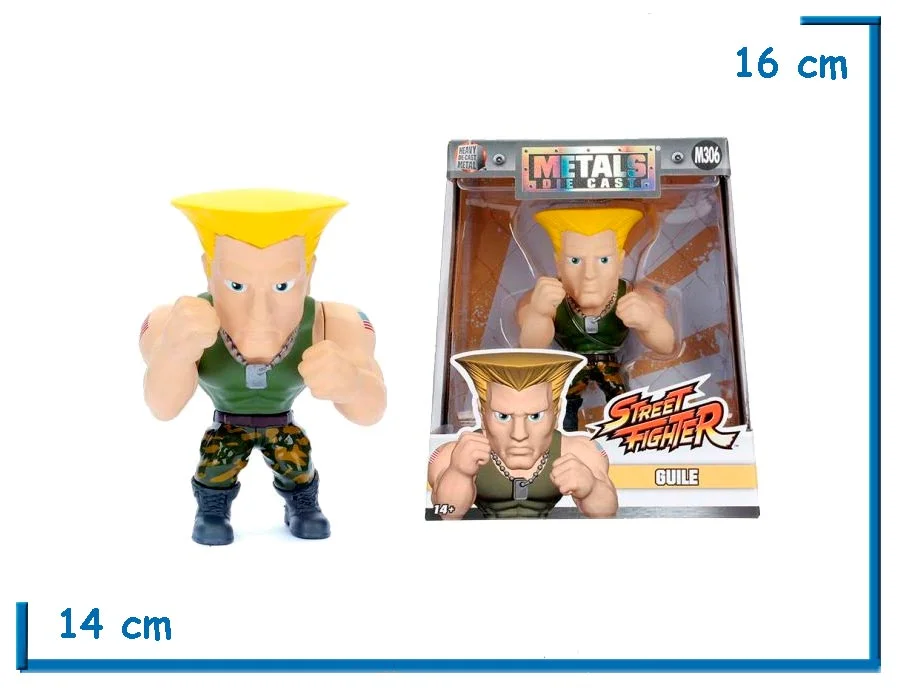 JADA METALS GUILE STREET FIGHTER 4"