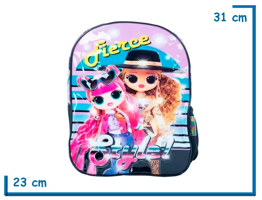 MOCHILA ESPALDA 12" LOL FIERCE STYLE!