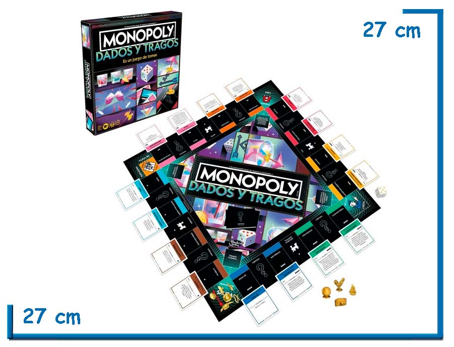 MONOPOLY DADOS Y TRAGOS