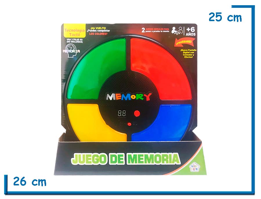 KIDS CLUB MEMORY JUEGO DE MEMORIA