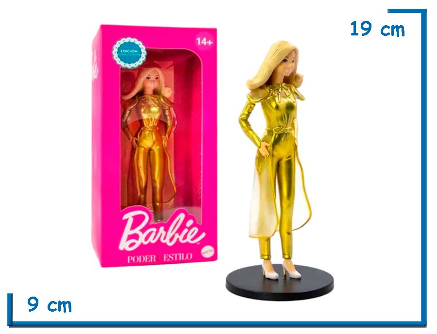 LUPPA BARBIE GOLDEN DREAM 1981 FIGURA DE COLECCION 15CM