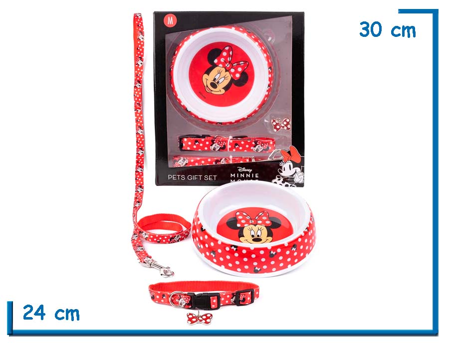 CERDA MINNIE MOUSE PETS GIFT SET TALLE M