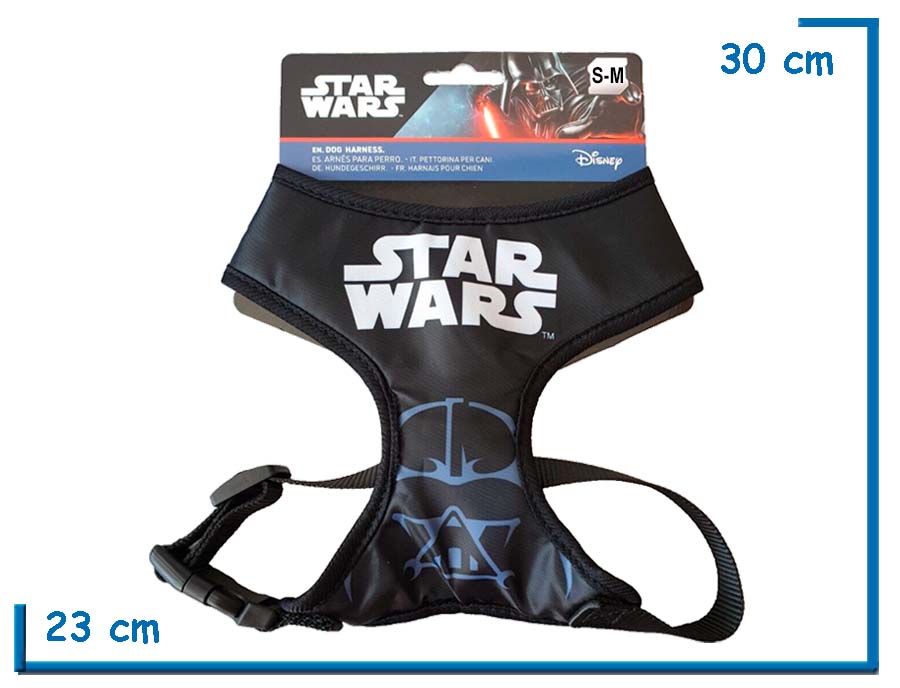 CERDA STAR WARS DARTH VADER ARNES CONFORT PARA PERRO TALLE S-M