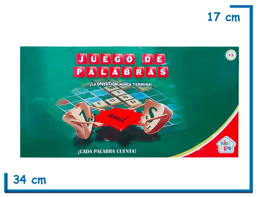 KIDS CLUB JUEGO DE PALABRAS CRUZADAS GRANDE