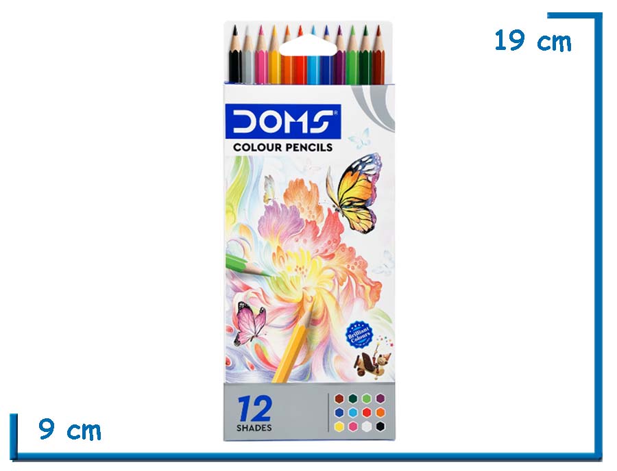 DOMS LAPICES DE COLORES X12