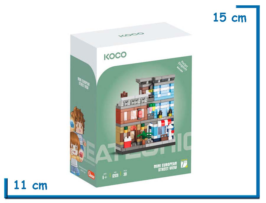 KOCO MINI EUROPEAN STREET VIEW DETECTIVE AGENCY 301 PZS