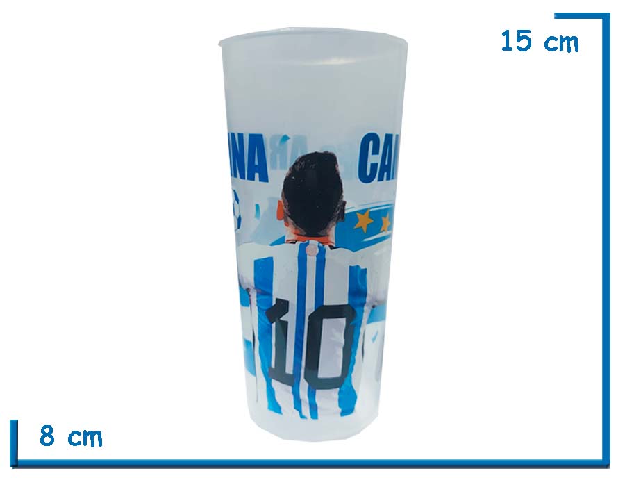 SELECCION ARGENTINA VASO TRAGO LARGO