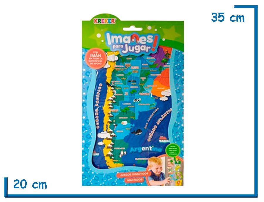 IMANES PARA JUGAR MAPA ARGENTINA