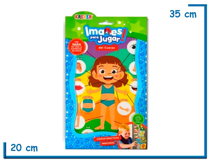 IMANES PARA JUGAR CUERPO HUMANO