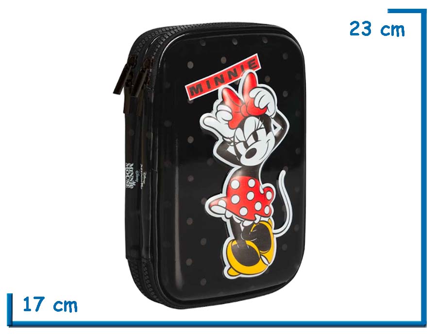 MOOVING CARTUCHERA DOBLE EVA MINNIE MOUSE