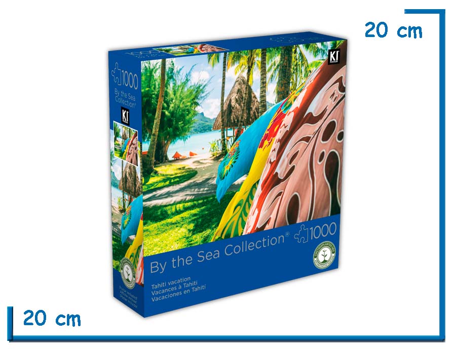 KI PUZZLE X1000 PZS VACACIONES EN TAHITI BY THE SEA COLLECTION