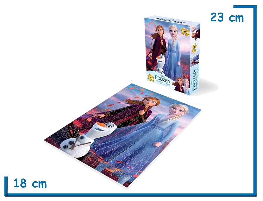 PRIME 3D PUZZLE X200 PZS FROZEN LENTICULAR