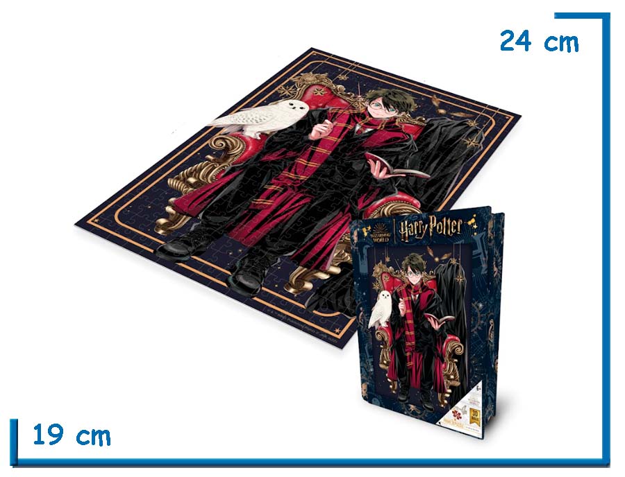 PRIME 3D PUZZLE X300 PZS HARRY POTTER SILLON LENTICULAR LATA LIBRO