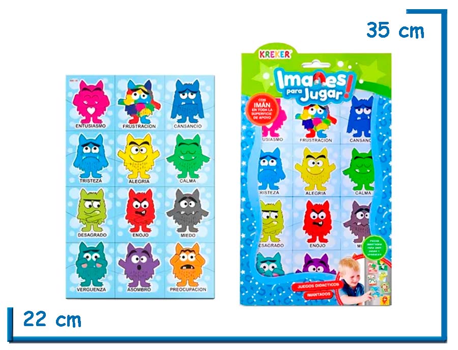 IMANES PARA JUGAR LAS EMOCIONES