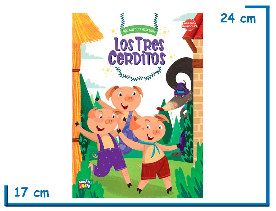 L.MIS CLASICOS ADORADOS LOS TRES CERDITOS