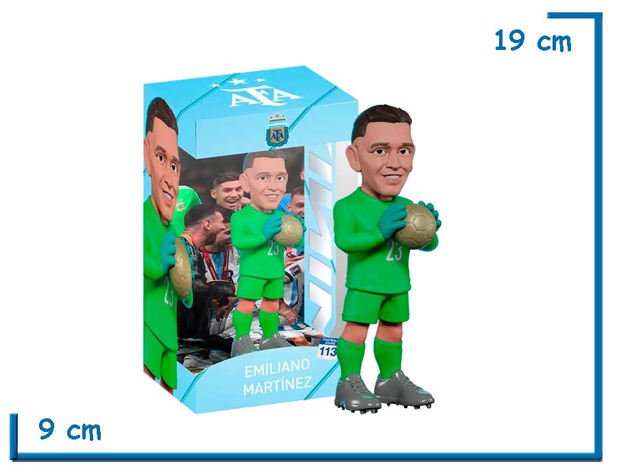 2X1 MINIX EMILIANO MARTINEZ SELECCION ARGENTINA FIGURA DE VINILO