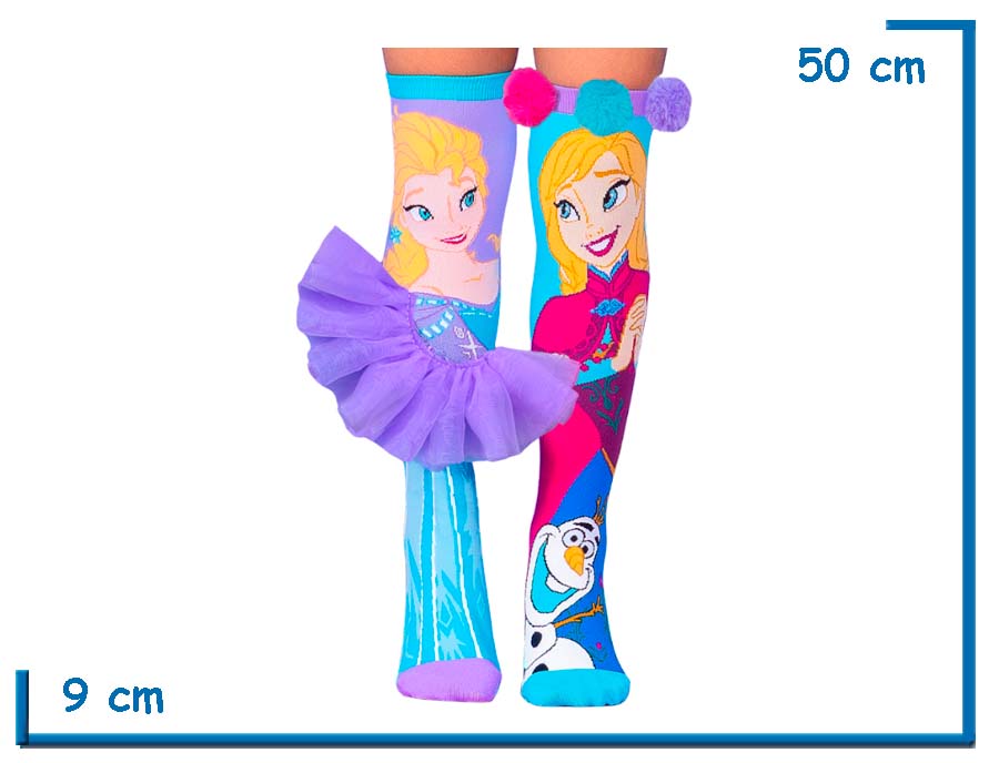 MADMIA FROZEN ELSA & ANNA MEDIAS BUCANERAS 6-99 A¥OS