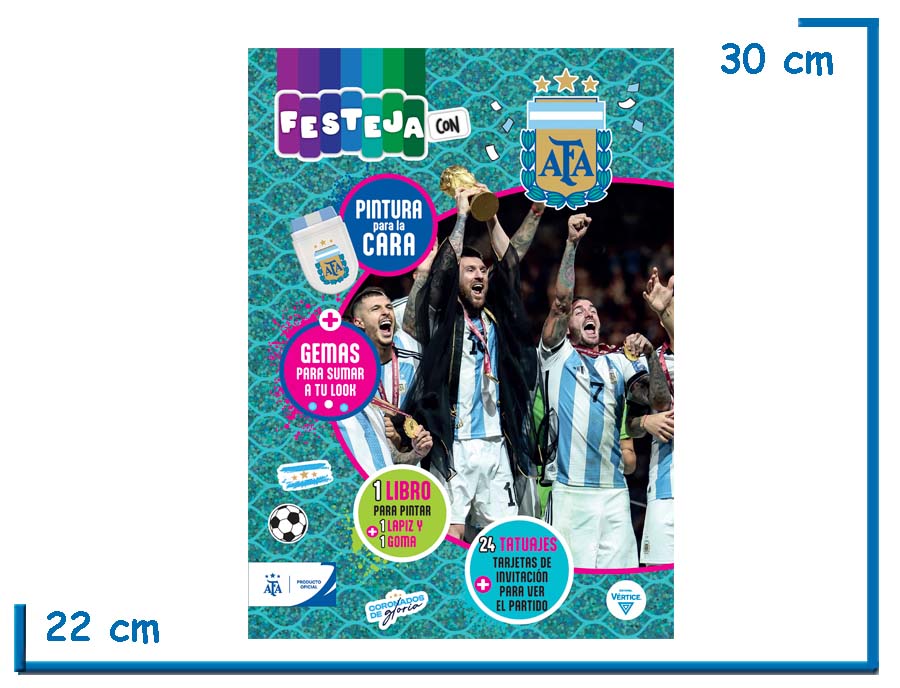 FESTEJA CON SELECCION ARGENTINA
