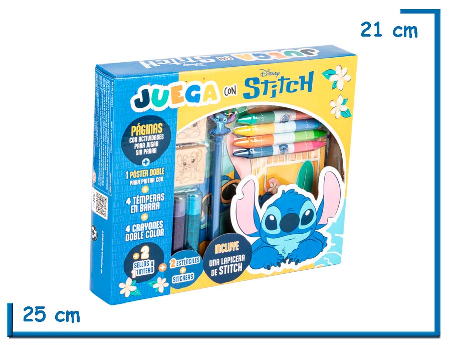 JUEGA CON STITCH EN CAJA