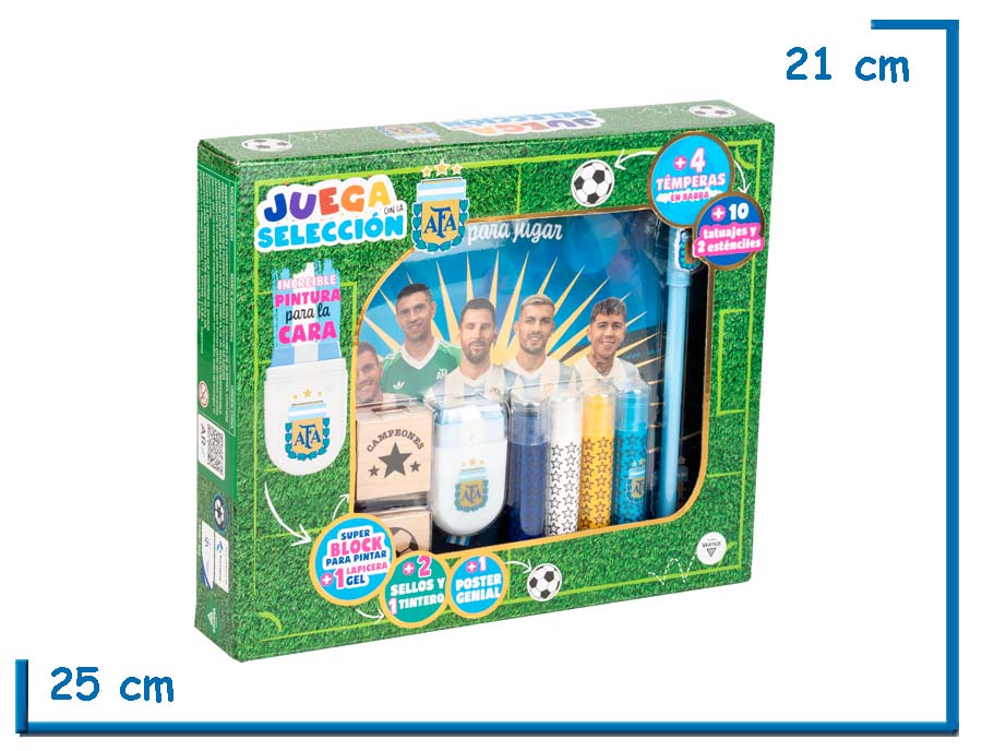 JUEGA CON LA SELECCION SELECCION ARGENTINA EN CAJA