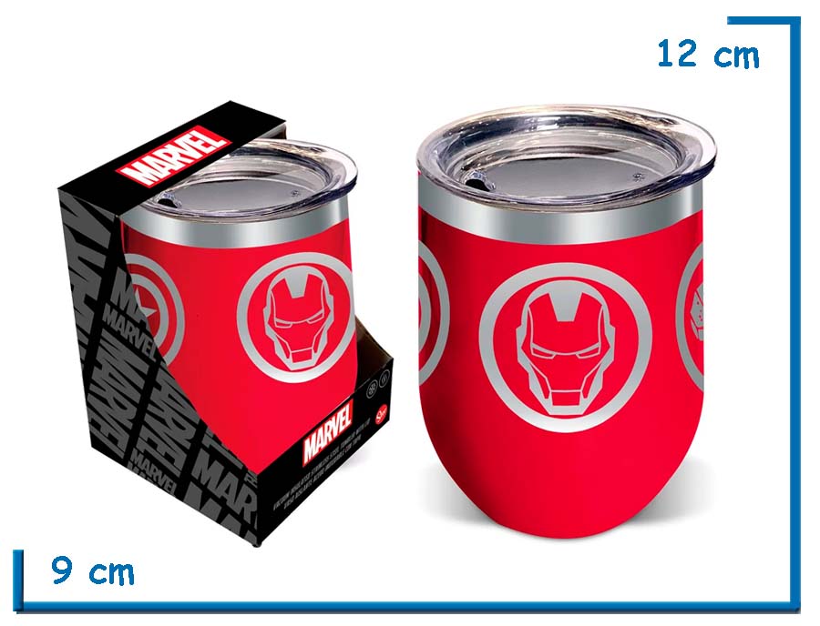 AVENGERS VASO DOBLE PARED 340 ML STAINLESS STEEL