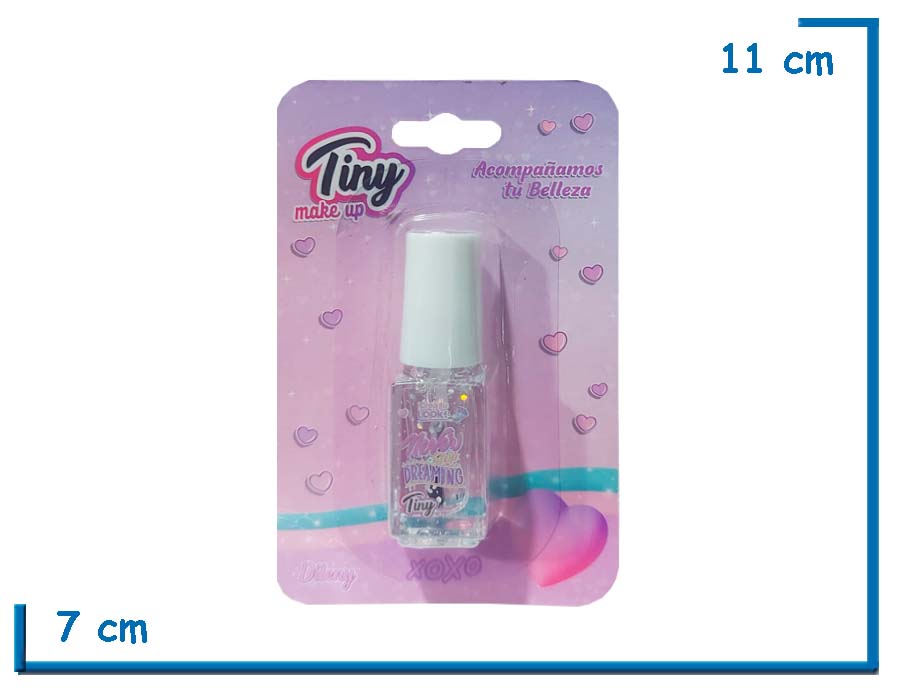 TINY MAKE UP ESMALTE DE U¥AS BRILLOS EN BLISTER