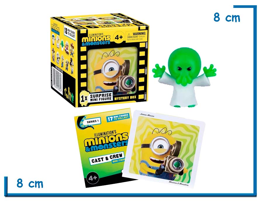 MOOSE MINIONS & MONSTERS GOOMI OJOS NEGROS MINI FIGURE