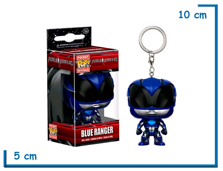 FUNKO POP LLAVERO BLUE RANGER POWER RANGERS