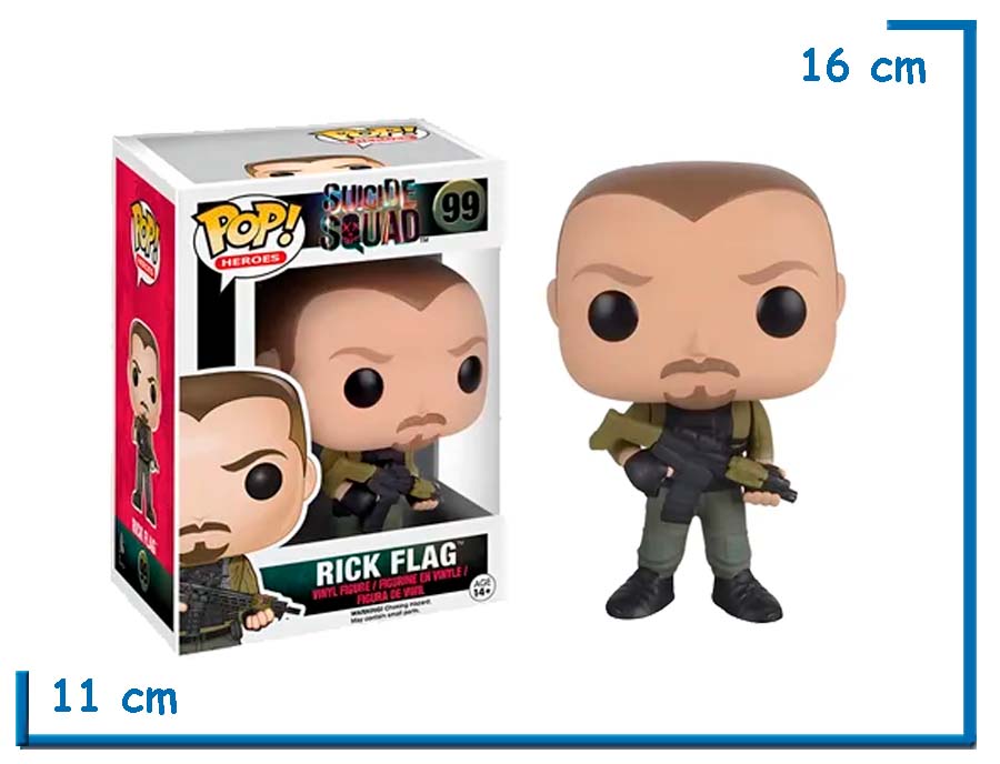 FUNKO POP RICK FLAG THE SUICIDE SQUAD