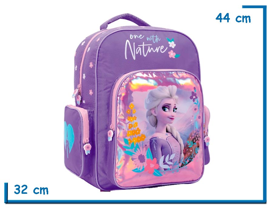 MOCHILA ESPALDA 17'' FROZEN VIOLETA ONE WITH NATURE (WA57814V)