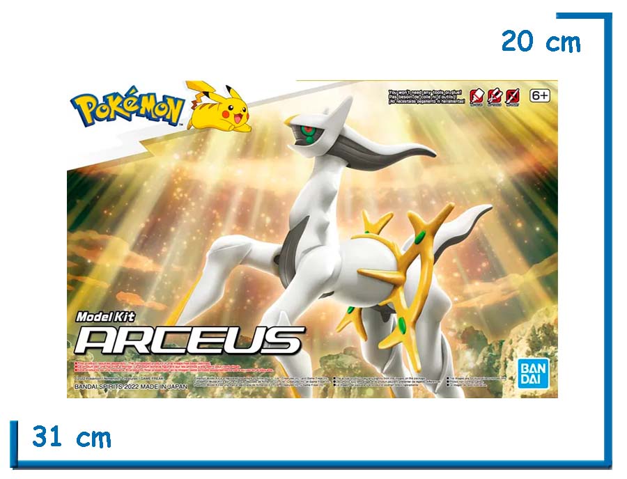 BANDAI ARCEUS POKEMON MODEL KIT