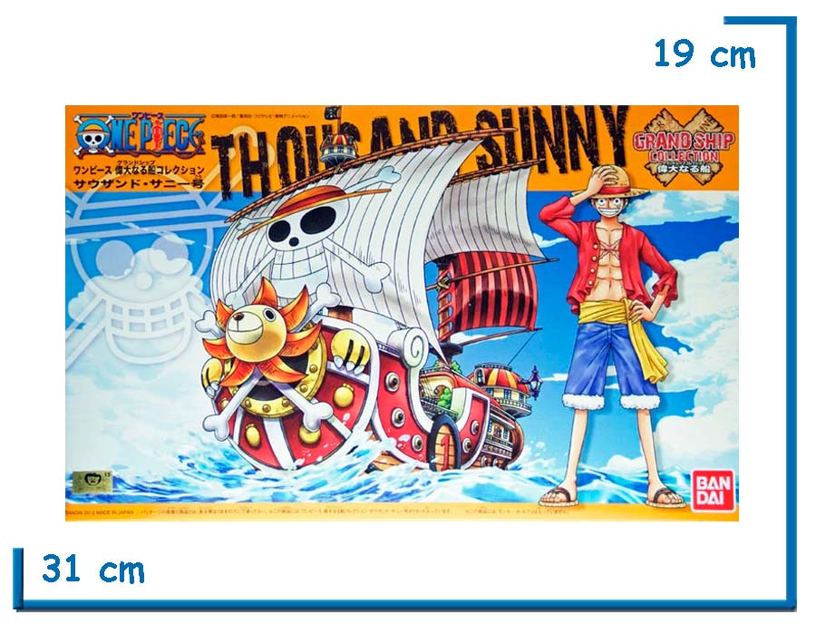 BANDAI THOUSAND SUNNY GRAND SHIP COLLECTION ONE PIECE MODEL KIT