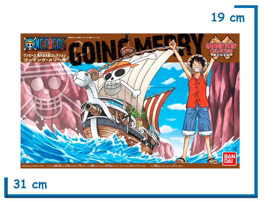 BANDAI GOING MERRY GRAND SHIP COLLECTION ONE PIECE MODEL KIT