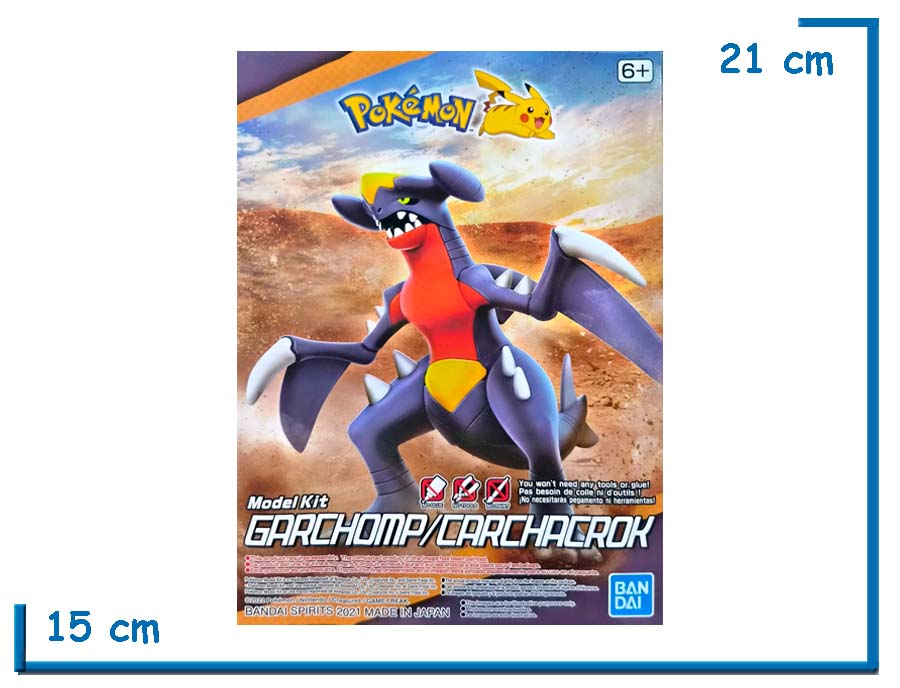 BANDAI GARCHOMP POKEMON MODEL KIT