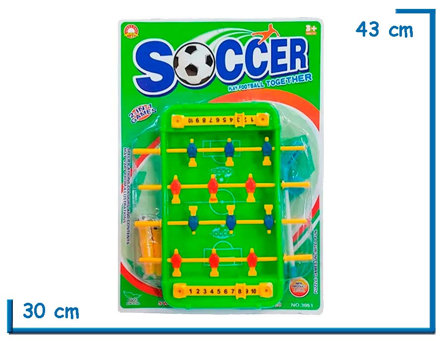SOCCER SUPER METEGOL EN BLISTER