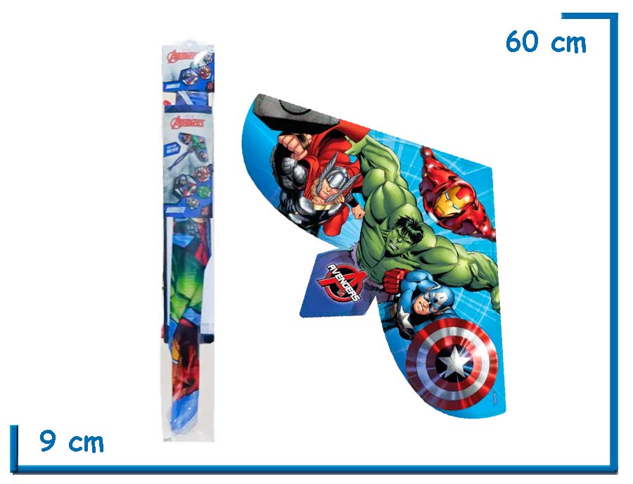 AVENGERS BARRILETE EN BOLSA