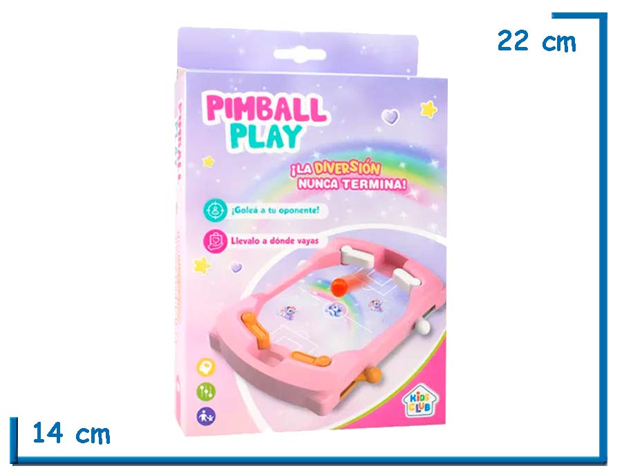 KIDS CLUB PIMBALL PLAY PORTATIL