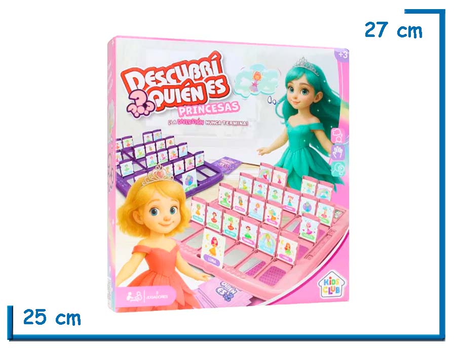 KIDS CLUB DESCUBRI QUIEN ES PRINCESAS