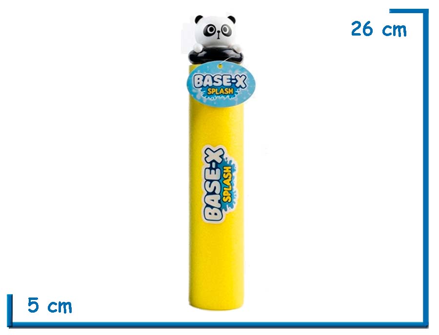 BASE-X SPLASH LANZADOR DE AGUA PANDA AMARILLO