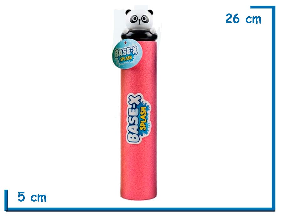 BASE-X SPLASH LANZADOR DE AGUA PANDA ROJO