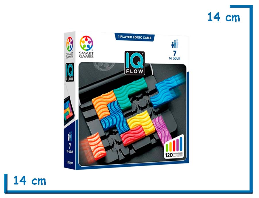 SMART GAMES IQ FLOW 1 PLAYER LOGIC GAME