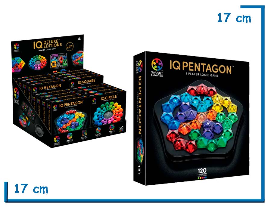 SMART GAMES IQ PENTAGON 1 PLAYER LOGIC GAME